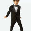 Edward pin dot fine texture boys tuxedo - Image 4