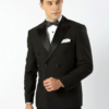 Bently tuxedo double breasted with satin lapel