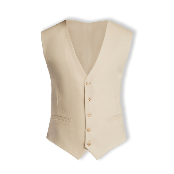 Orlando linen blend boys vest