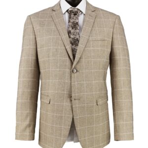 Martin checked suit