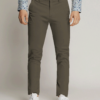 Ledger peach finish fine cotton drill slim fit chino